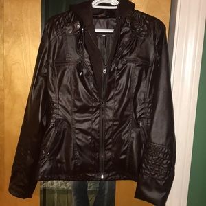 NWOT Final Price Gorgeous faux leather jacket